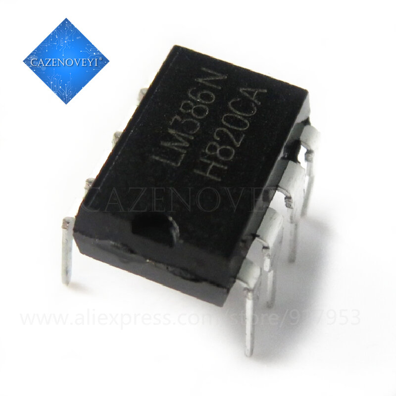 LM386N-4 DIP8 DIP 386N-4, nuevo y original, IC, en Stock, 5 uds./lote