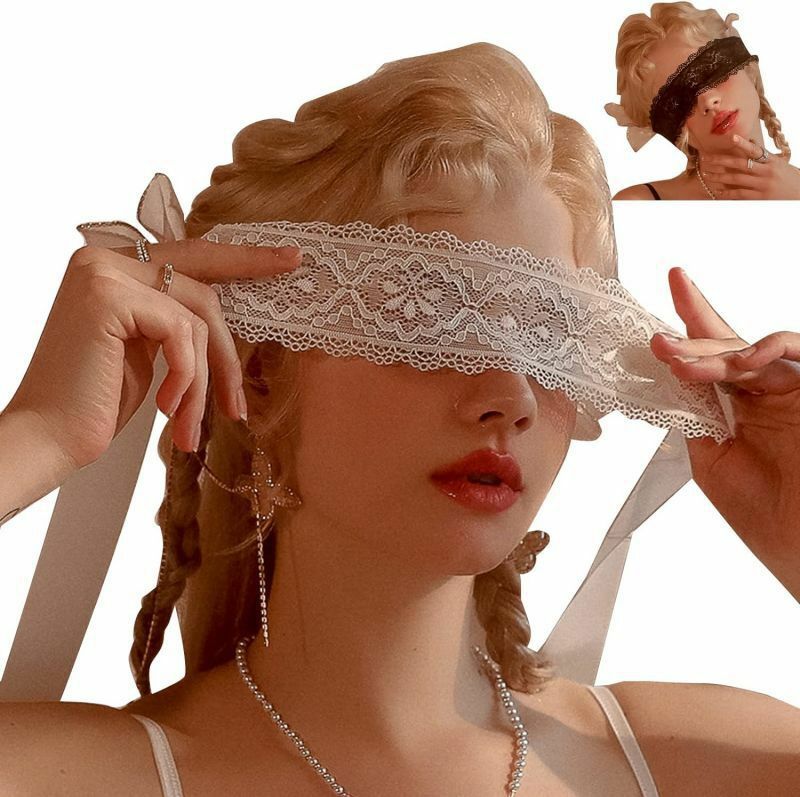 Masque oculaire d'appariement de sous-vêtements pour femmes, masque de sexe, accessoires de fête de Rhsexy, bricolage