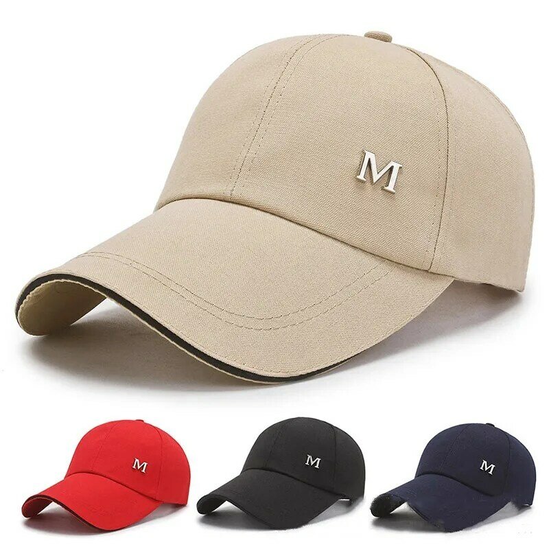 남녀공용 조절 가능한 통기성 야구 모자, 야외 스포츠 모자, 패션 태양 모자