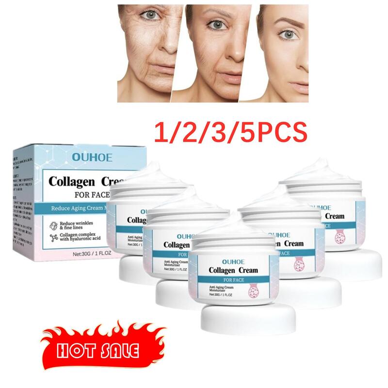 LOT Collagen Wrinkle Removal Cream Face Anti-aging Removing Wrinkle Fine Lines Nasolabial Folds Expression Lines Tighten Skin