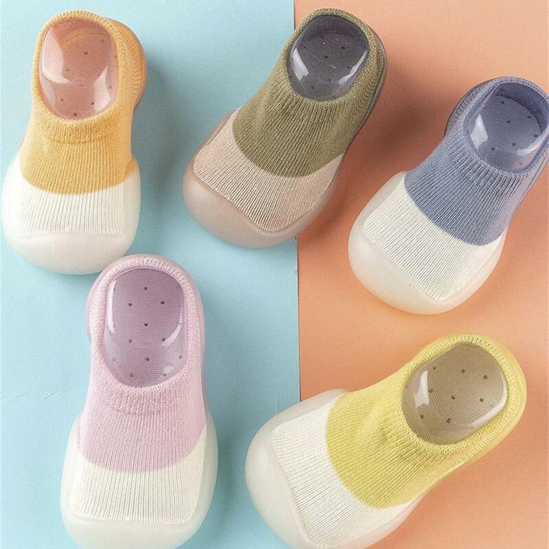 Baby Socks First Walkers Durable Warm Baby Socks Comfortable Light Baby Rubber Sole Baby Shoes Gifts Best Seller Baby Socks 0-3Y