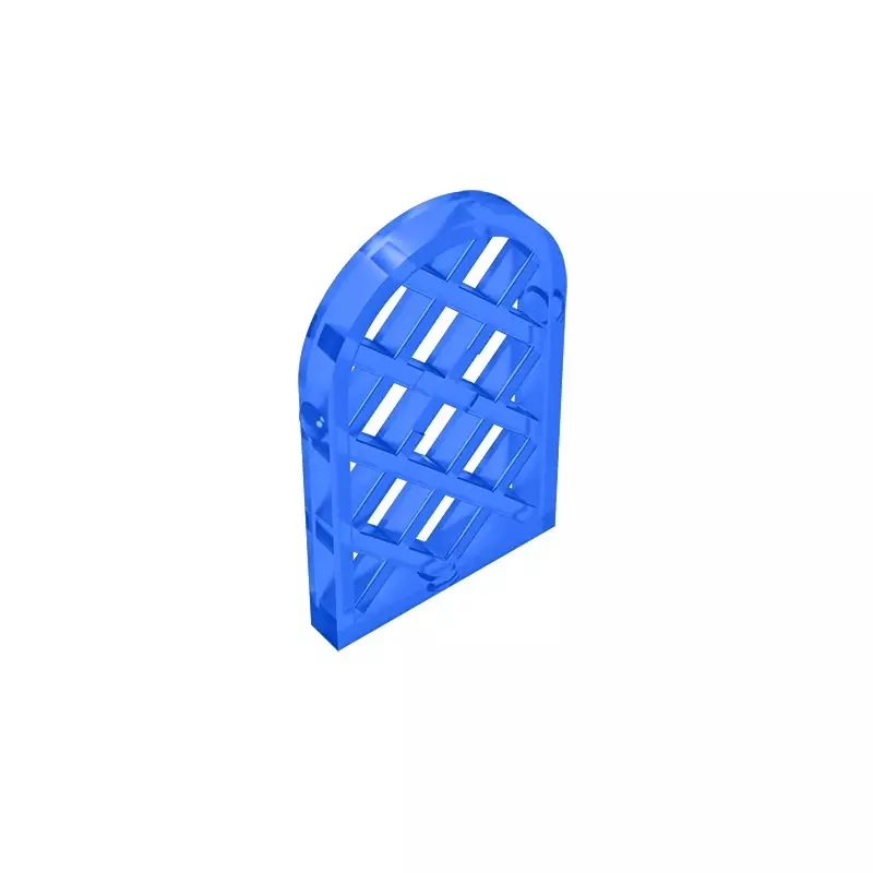 Gobricks GDS-989 Ruit Voor Venster 1X2X2 2/3 Rooster Diamant Met Afgeronde Top Compatibel Met Lego 30046 Kinder Diy