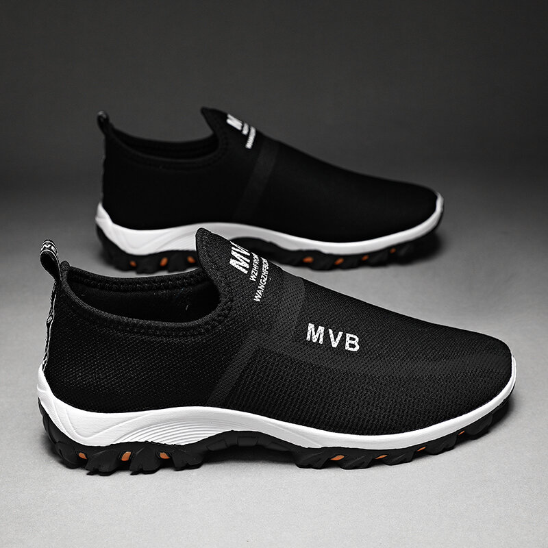 Sepatu Kasual untuk Pria Sneakers Ringan Sepatu Jalan Kasual Pria Pantofel Pria Slip On Bersirkulasi Ukuran Besar Zapatillas Hombre