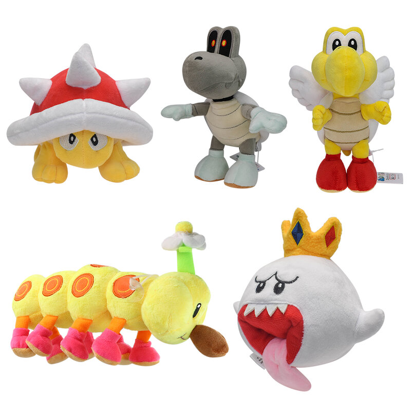 Super Mario Bros. Wonder peluche Mairo Luigi Princess Peach Daisy Toad Toadette Yoshi bambole di pezza morbide Nabbit Skedaddlers