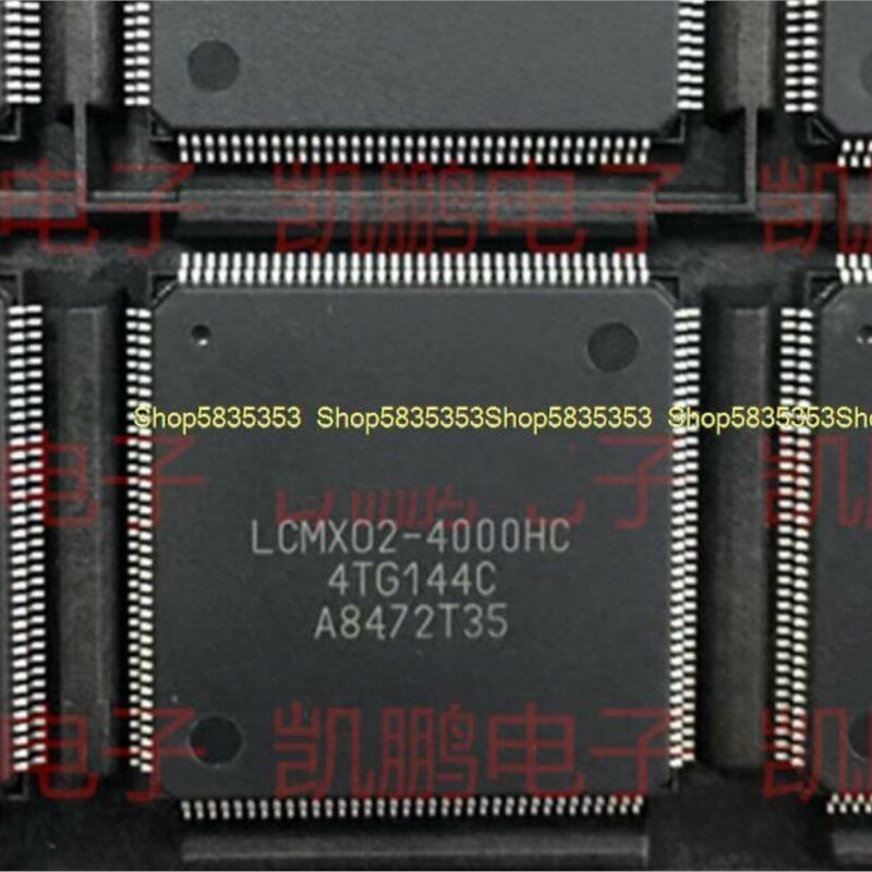 2-10 pces novo LCMX02-4000HC-4TG144C LCMX02-4000HC QFP-144 microcontrolador incorporado chip