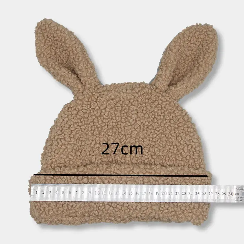 Cappelli per le donne Beanie Rabbit Women Hat Cute Rabbit Ear White Black Plush Winter Beanie Hat decora Gift 2022 New 128flimah