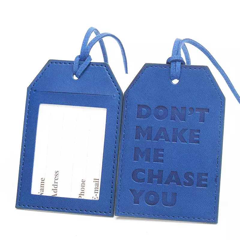 "Bukan tas Anda" bagasi Tag perjalanan antihilang identifikasi kartu Set terikat tali kreatif Tag untuk bagasi pengenal Maleta