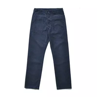 SauceZhan-pantalones militares para hombre, pantalón clásico de algodón satinado, corte recto, para la fatiga, Olive Cargo, OG107