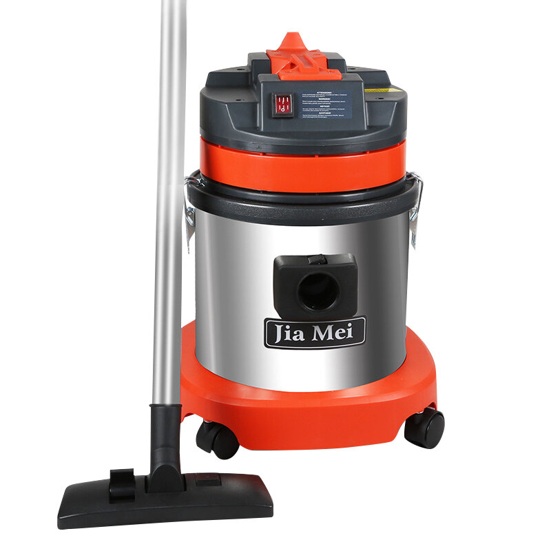 15L Household Vacuum Cleaner Vacuum Cleaner Wet and Dry Vacuum Cleaner Stainless Steel Bucket Type