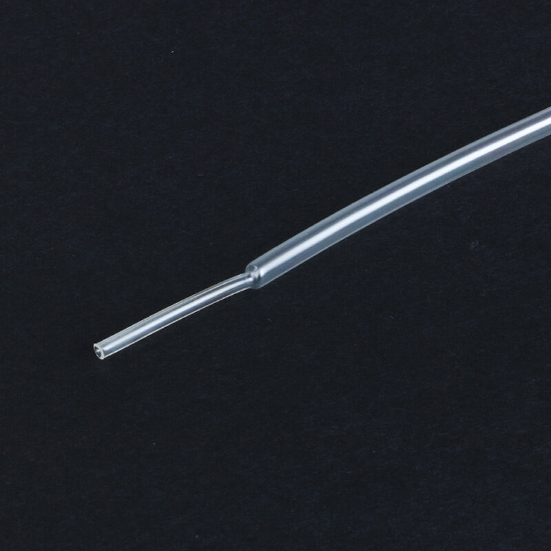 Termoresistant tubo termoresistant calor psiquiatra sortido poliolefina isolação cabo de fio sleeving calor 1 metro transparente poliolefina 2:1