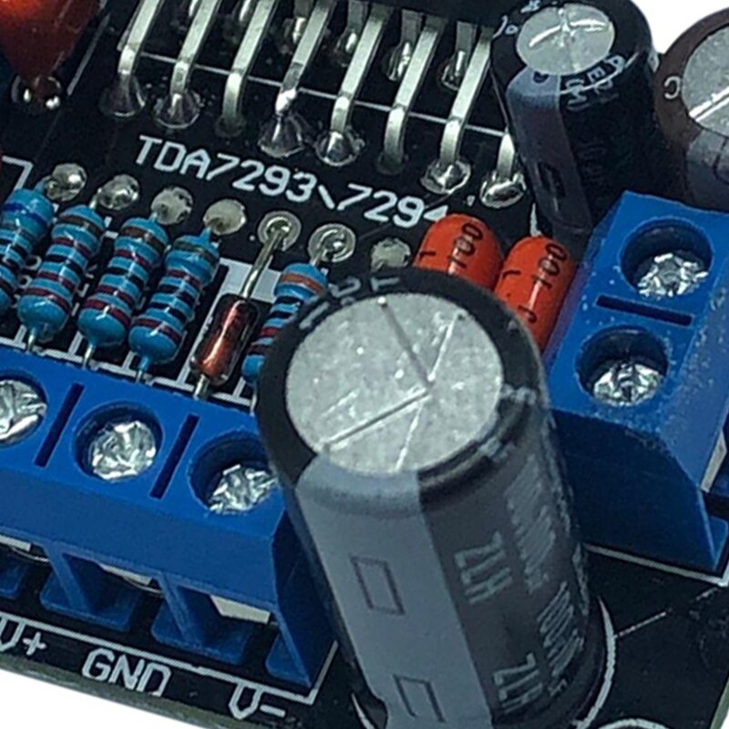 บอร์ดขยายสัญญาณเสียง TDA7294 85W บอร์ดเครื่องขยายเสียงโมโน BTL AMP ประกอบ