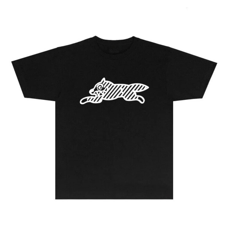 New Classic Flying Dog Printed T-shirt for Men and Women Kawaii Clothes Harajuku Y2k Top Oversized Shirt Street Casual Clothing