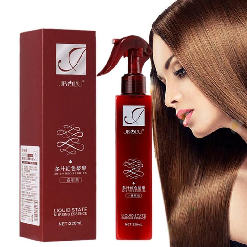 1pcs Hair Smoothing Leave-in Conditioner Smooth Treatment Leave-in Hair Perfume Care Elastic Conditioner 200ml Essence Hair C8O9