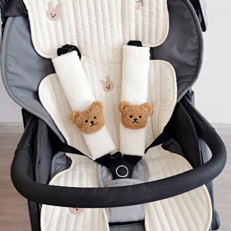Auto Sicherheitsgurt Gurt Kissen Kinderwagen Sicherheitsgurt Pad Schultergurt Pad für Baby Kinder Sicherheitsgurt Schutz Pad