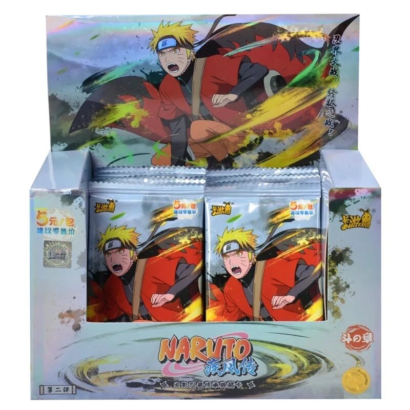 Kartu Naruto asli layou Uzumaki Naruto Uchiha Itachi Game kartu koleksi Kakashi Upgrade kartu Ninja Age khusus Pack SP kartu permainan