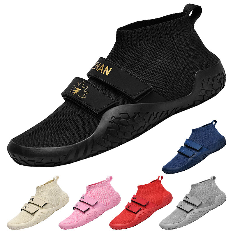 Zapatos de lucha libre Unisex, calzado de goma para levantamiento de pesas para parejas, soporte de fuerza, zapatos de diseñador para sentadillas, nuevo