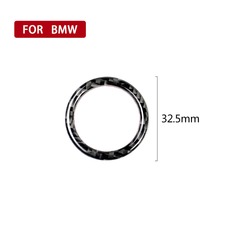 วงแหวนติดเครื่องยนต์คาร์บอนไฟเบอร์สำหรับ BMW E90 E92 E93 3ซีรี่ส์2009-2012 Z4 E89