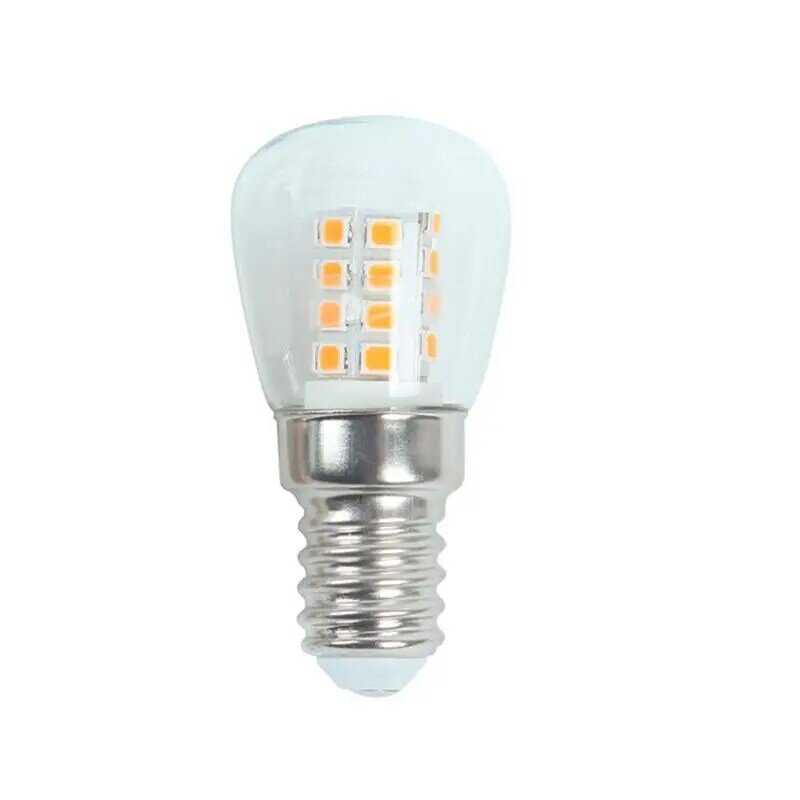 Bohlam lampu peralatan kulkas, bohlam lampu LED tahan air, sudut balok 360 untuk lampu meja, jahit kulkas