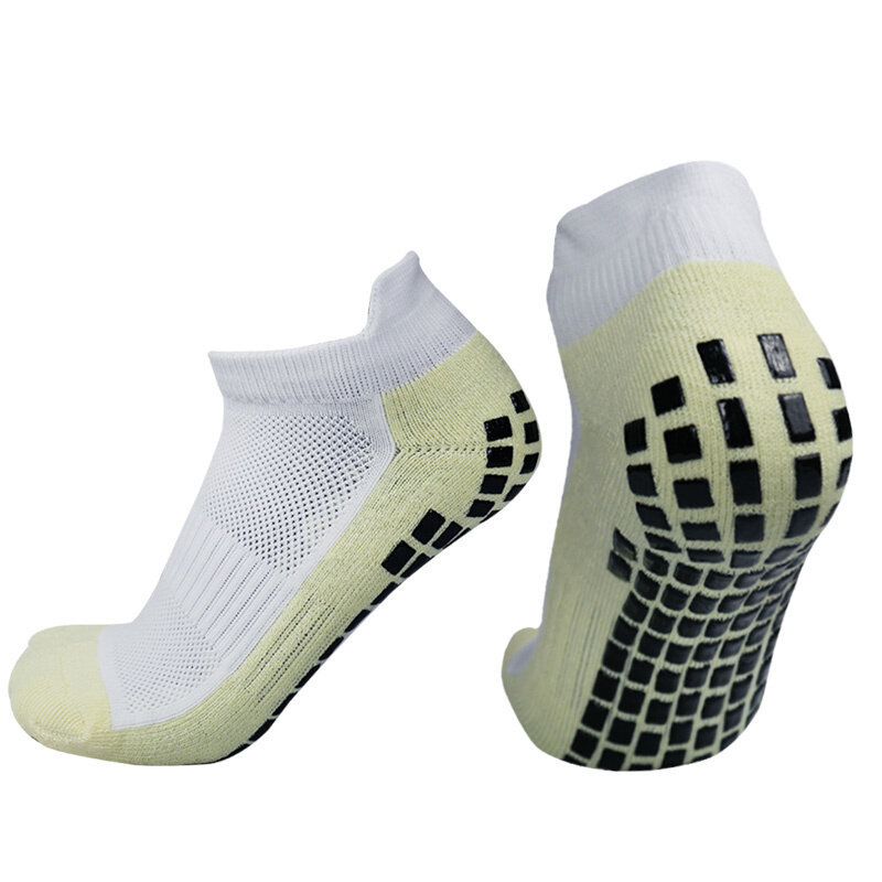 Silikon Fußball resistent Training Slip Socken atmungsaktiv im Freien neue kurze Sport Männer Frauen Fußball Socken