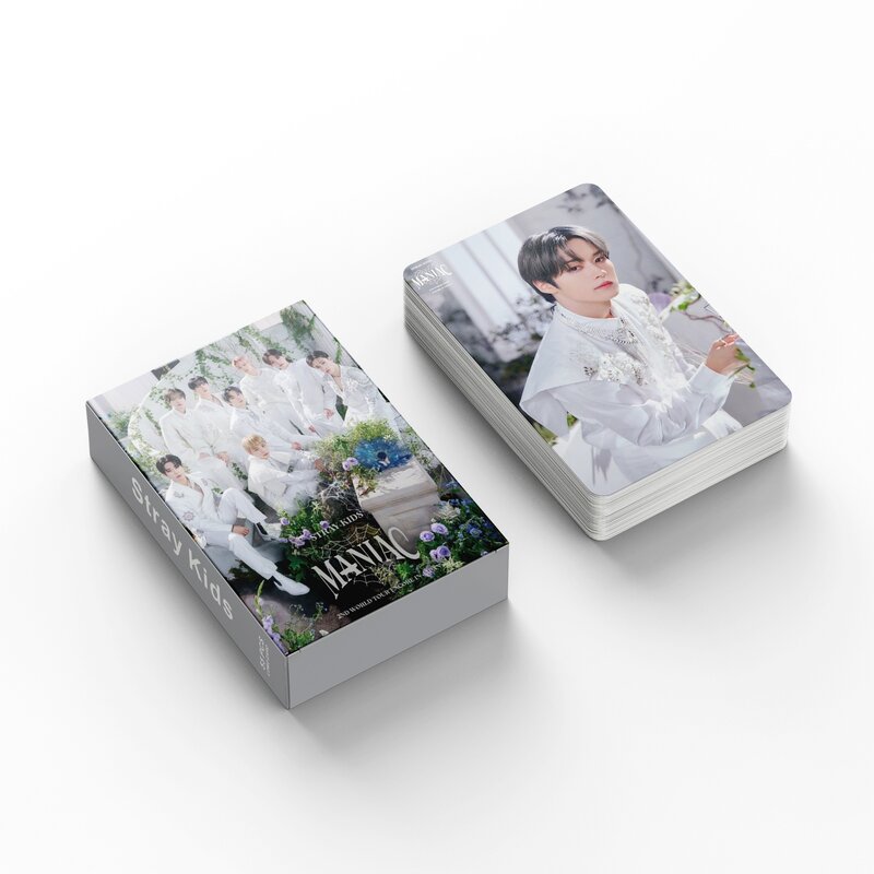 55 stücke kpop gruppe lomo karten maniac fotocard neues album foto druck karten set fans sammlung