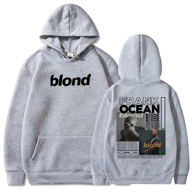 Frank Ocean Blond Hoodie Frank Ocean Album Hoodie Frank Ocean Merch Frank Ocean Fan hadiah Unisex Pullover atasan pakaian jalanan