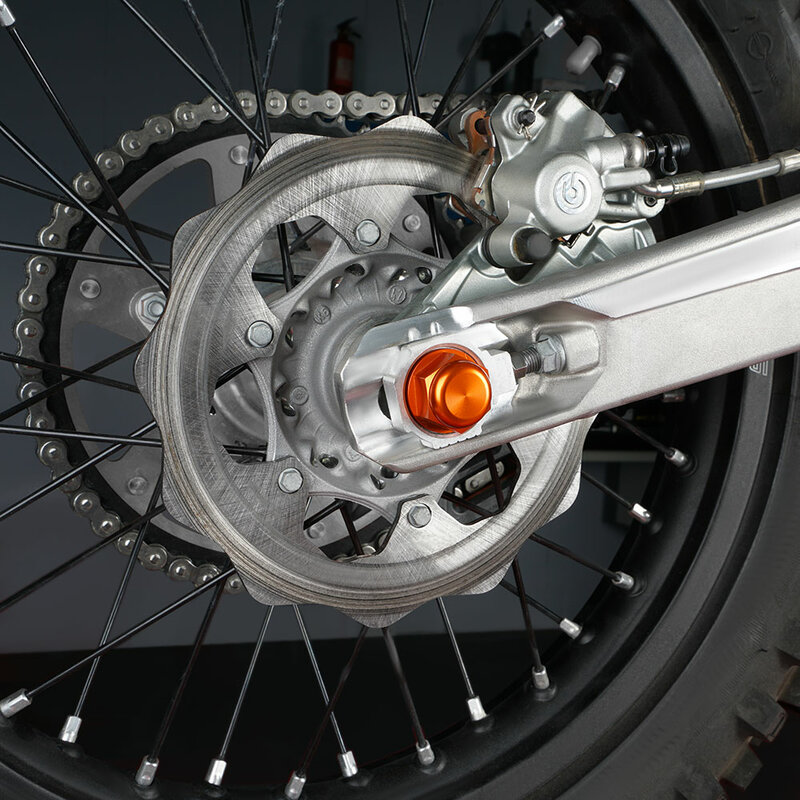 Алюминиевая фиксирующая гайка для переднего и заднего колеса CNC для KTM EXC 300 EXC 250 EXC-F 350 XCW 450 500 Husqvarna TE 300 FE 450 2016-2022