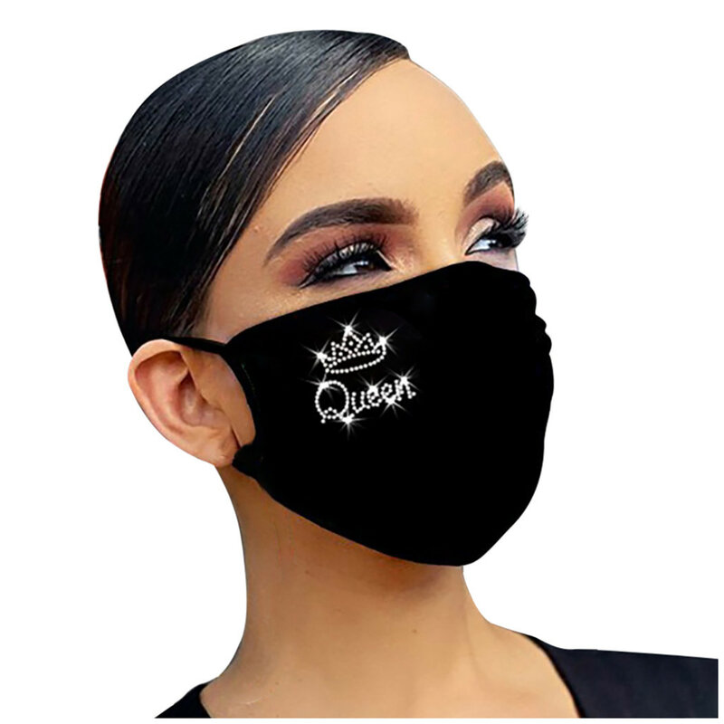 Women'S Fashionable Atmosphere Reusable Masks Outdoor Training Breathable And Windproof Mask Odorless Comfortable Face Mask
