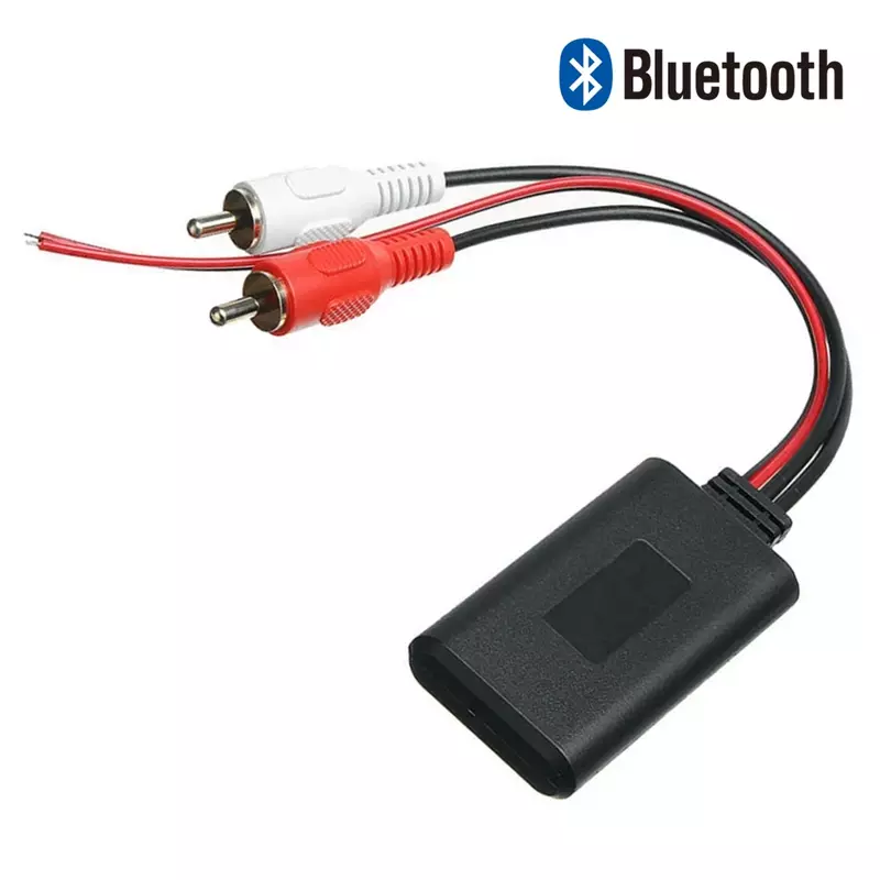 Car Wireless 2 RCA Bluetooth Receiver Module AUX Adapter Music Audio Stereo Receiver For 2RCA Interface Vehicles