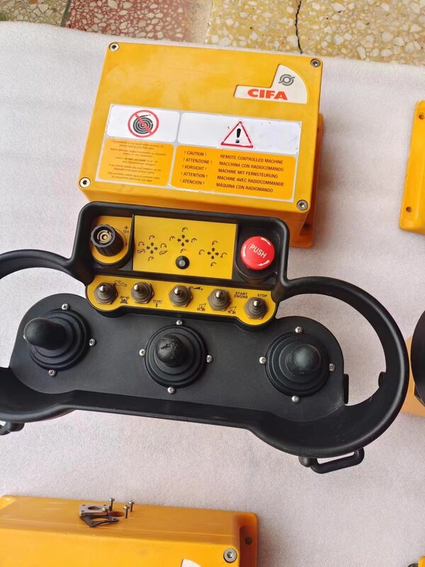 A  Set  OF  CIFA  used Remote Control for 5 arms  Concrete Pump Spare Parts