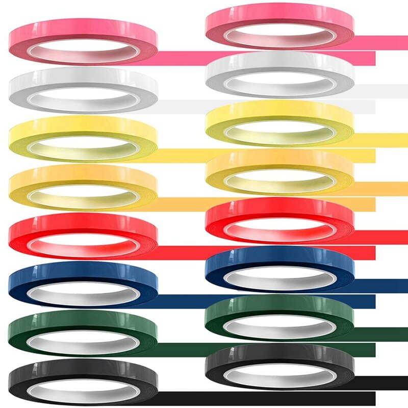 16 Rollen Klebeband zur Identifizierung von Instrumenten, 0,4 Fuß/l x 270 Zoll/W Farben Autoklaven band-autoklav ierbar Grad f (8 Farben)
