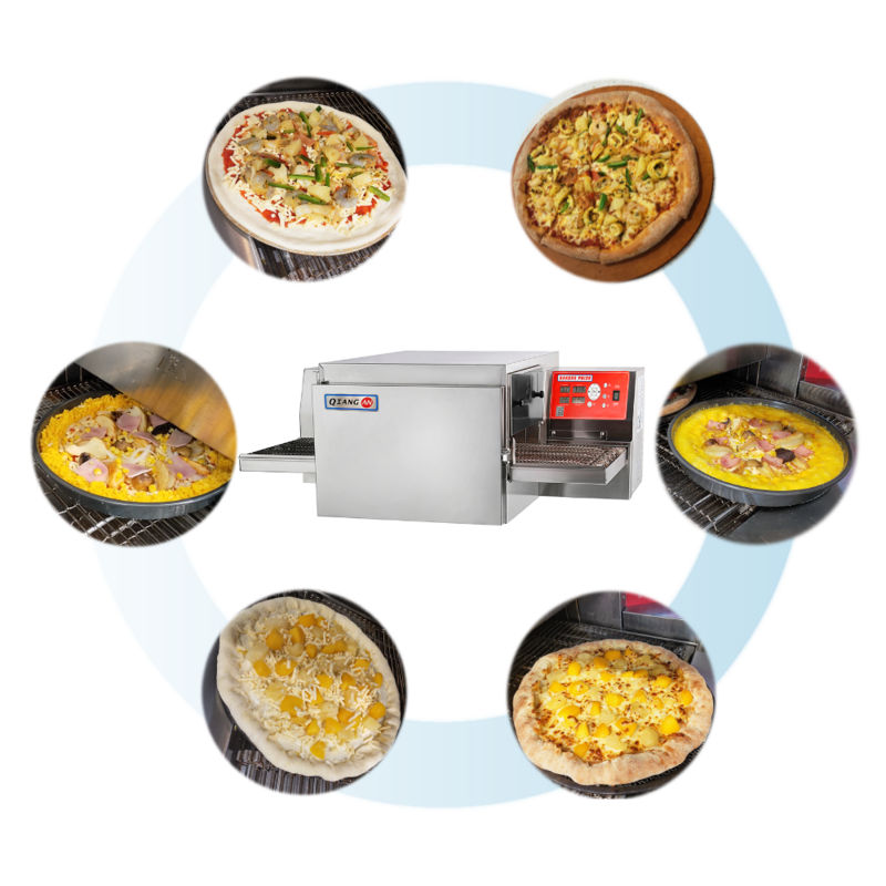 Peralatan pembuat Pizza dapur komersial mesin makanan ringan lainnya untuk Pizza