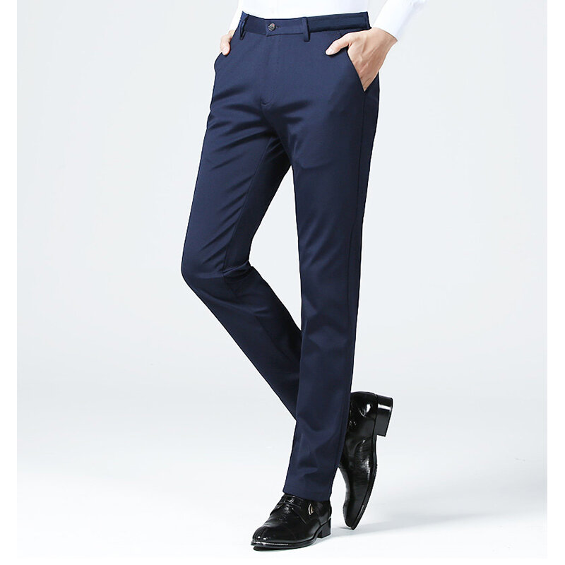 Pantalon moulant de printemps pour homme, coupe-vent, résistant, simple et confortable