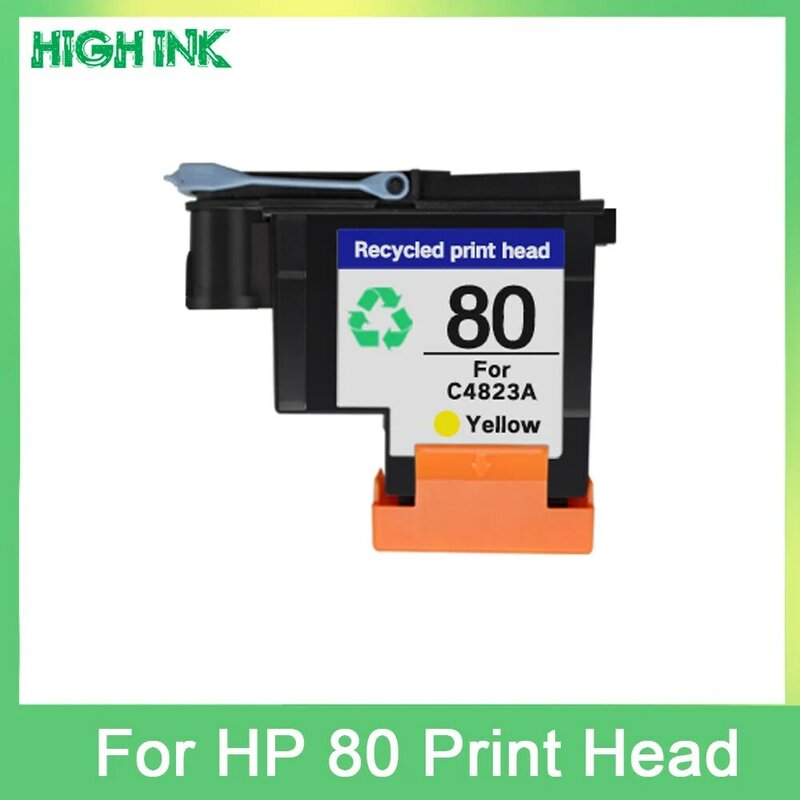 Cabeça de impressão compatível c4820a c4821a c4822a c4823a para hp 80 designjet 1000 1050c 1055 cartucho de tinta cabeça de impressão para hp 80 cartucho