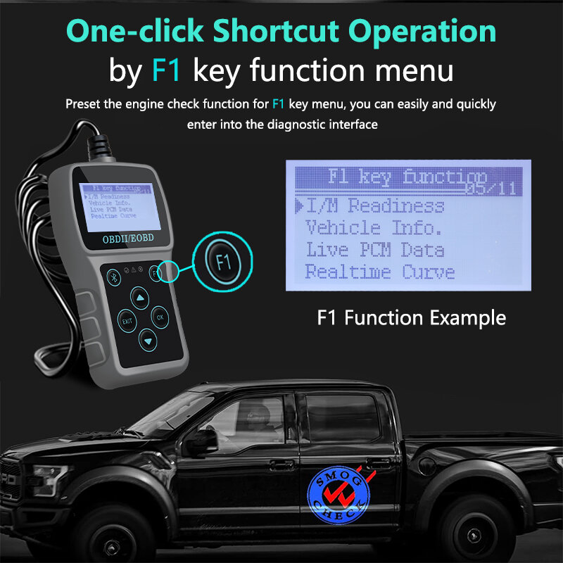 Outil de diagnostic de voiture 3 en 1, EAU OBD2, testeur de batterie, lecteur de code de défaut de voiture, testeur de moteur, analyseur, écran 2.4 pouces, nouveau