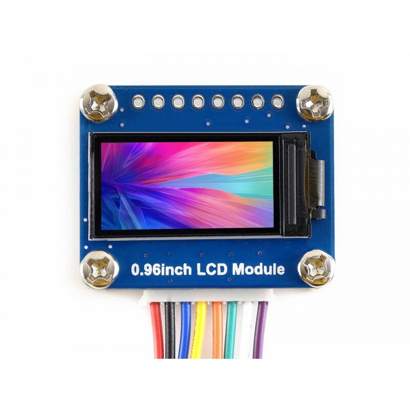 Écran LCD général Waveshare, technologie IPS, HD, 160 pouces, 0.96x80