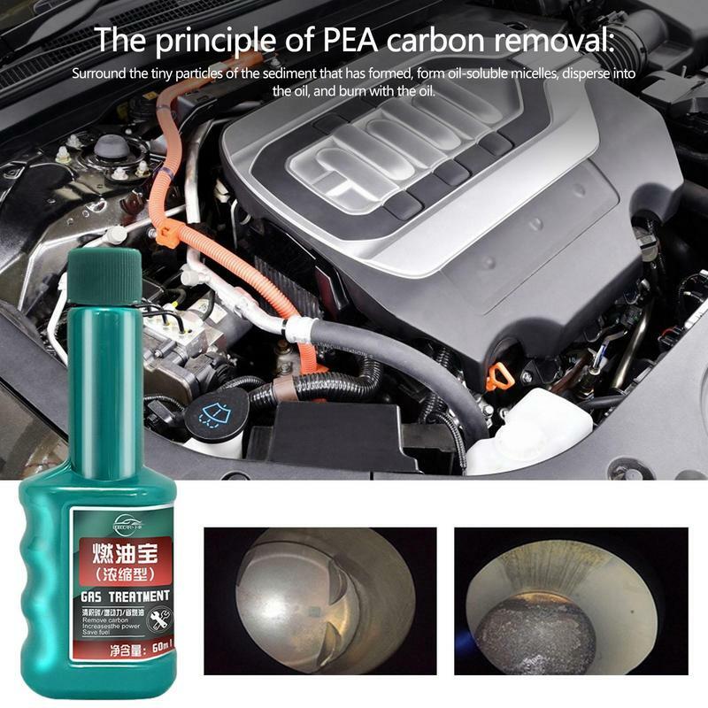 60ML paliwo samochodowe oszczędzający dodatek do benzyny olej silnikowy konserwatora osadzania węgla środek czyszczący silnik