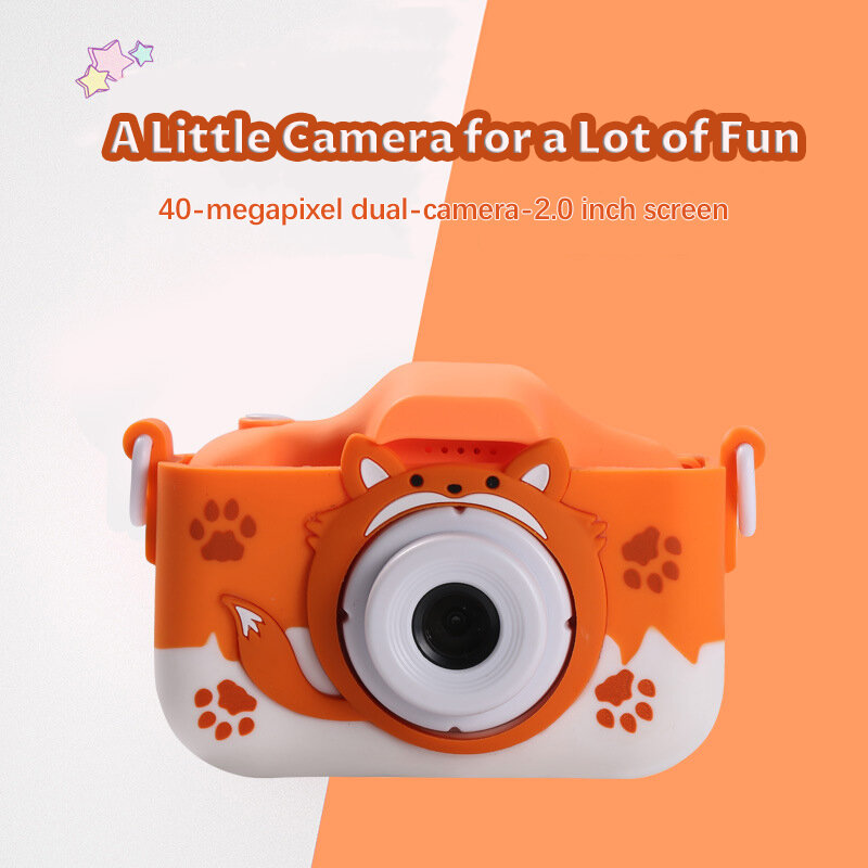 Новая мультяшная детская мини-камера, многофункциональная Кремниевая фотокамера, детские цифровые видеокамеры HD, игрушки, детская портативная спасательная видеокамера