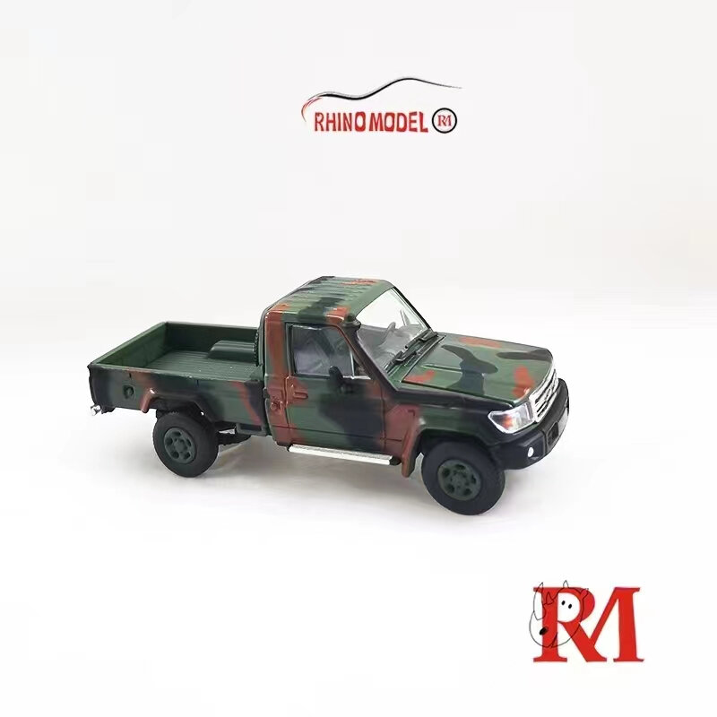 ** Pra-order ** Rhino Model 1:64 LC79, mobil Model Diecast truk pickup tentara