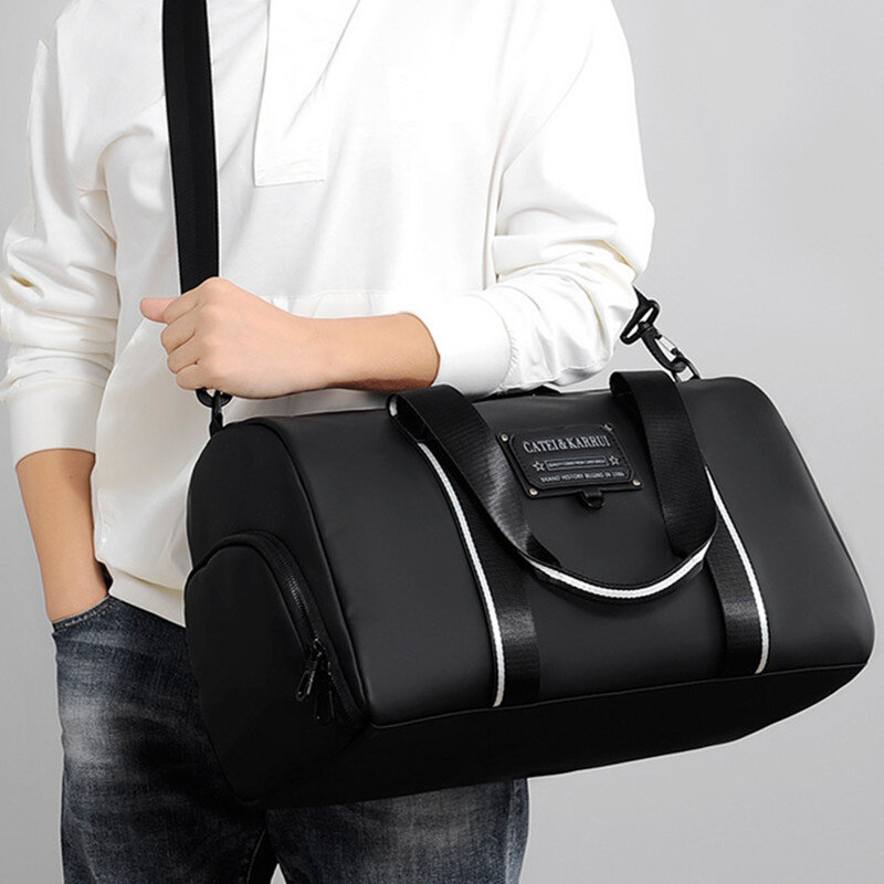 Высококачественная модная мужская дорожная сумка, вместительная багажная сумка, дорожная сумка, деловая спортивная сумка, мужская сумка для спортзала и фитнеса