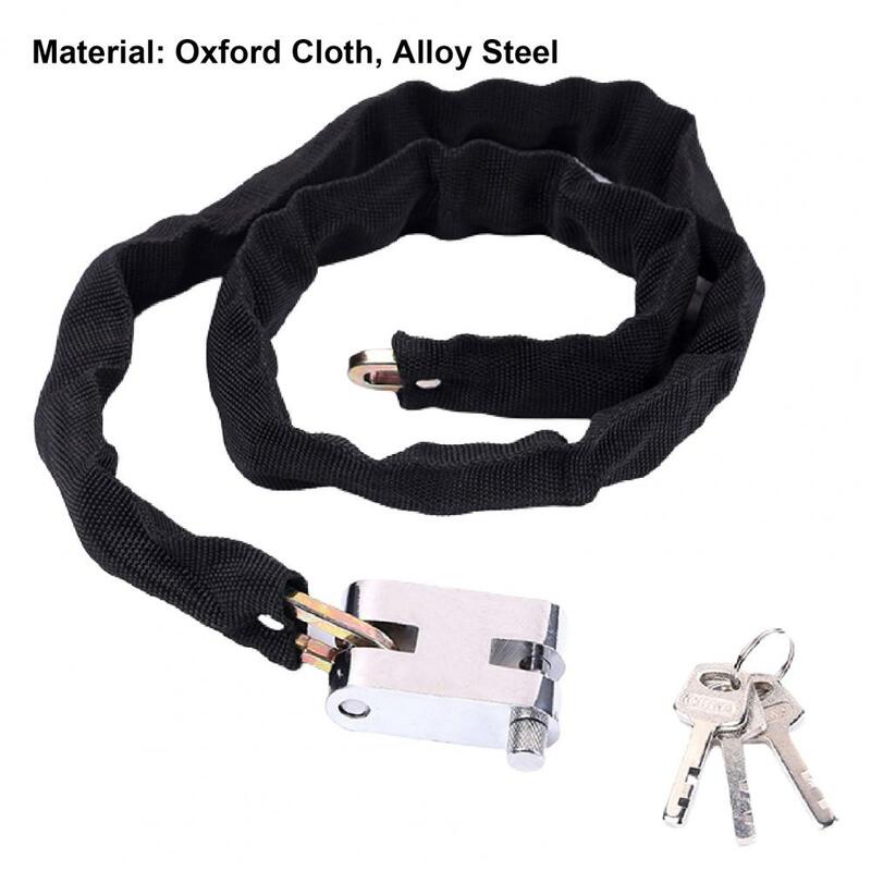 Chain Lock Anti-rust Wide Application Waterproof Heavy Duty Strong Padlock for Bicycles