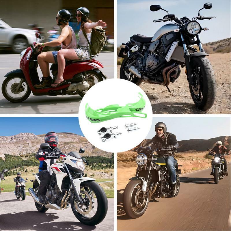 Guardamanos de motocicleta de alta resistencia, manillares y componentes únicos, guardamanos de motocicleta duraderos para todoterreno