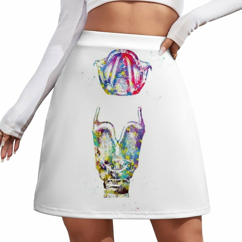 Mini jupe pour femme, jupe de style cordelette pour l'été 2023