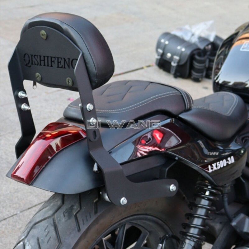 Motorcycle Saddle Bag Folding Backrest Backrest Saddle Bag Modification Accessories FOR Loncin VOGE CU525 525-CU CU-525