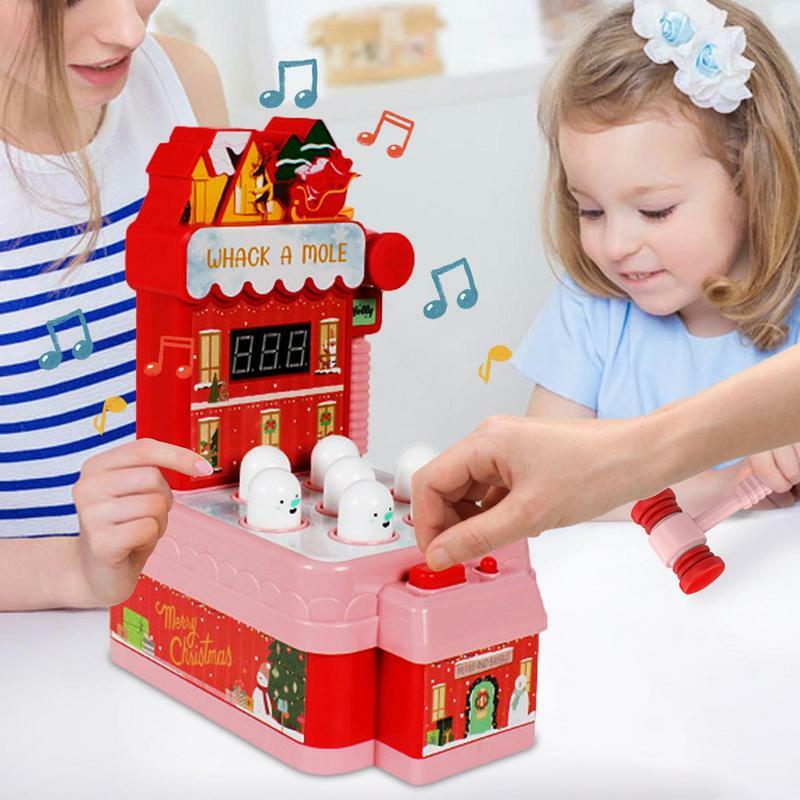 Pounding Toy For Kids Electric Children's Hammer Pounding Toy Game Early Education Exercise Toy For Children's Day Birthday