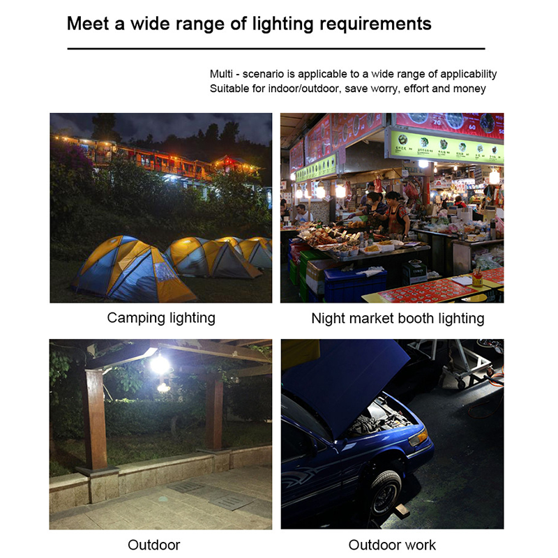 Linterna LED portátil para acampar, de 5V minibombilla, USB, luz para Libros, lectura, estudiante, estudio, lámpara de mesa, súper luz para exteriores
