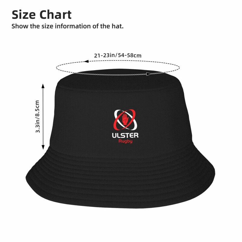 IRFU-Sombrero de cubo con diseño de Rugby Ulster para hombre y mujer, sombrero Bobble, elegante, nuevo