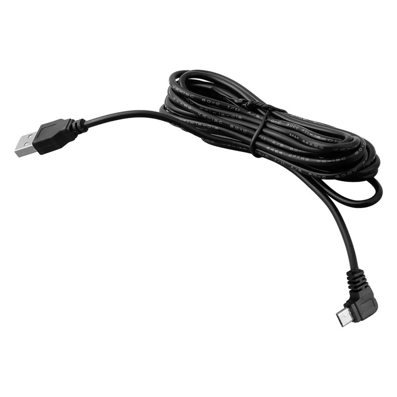 Compatibilidad Universal para accesorios de coche, Cable Micro USB de carga para cámara DVR de coche, almohadilla GPS móvil 3, 5m, 11, 48 pies