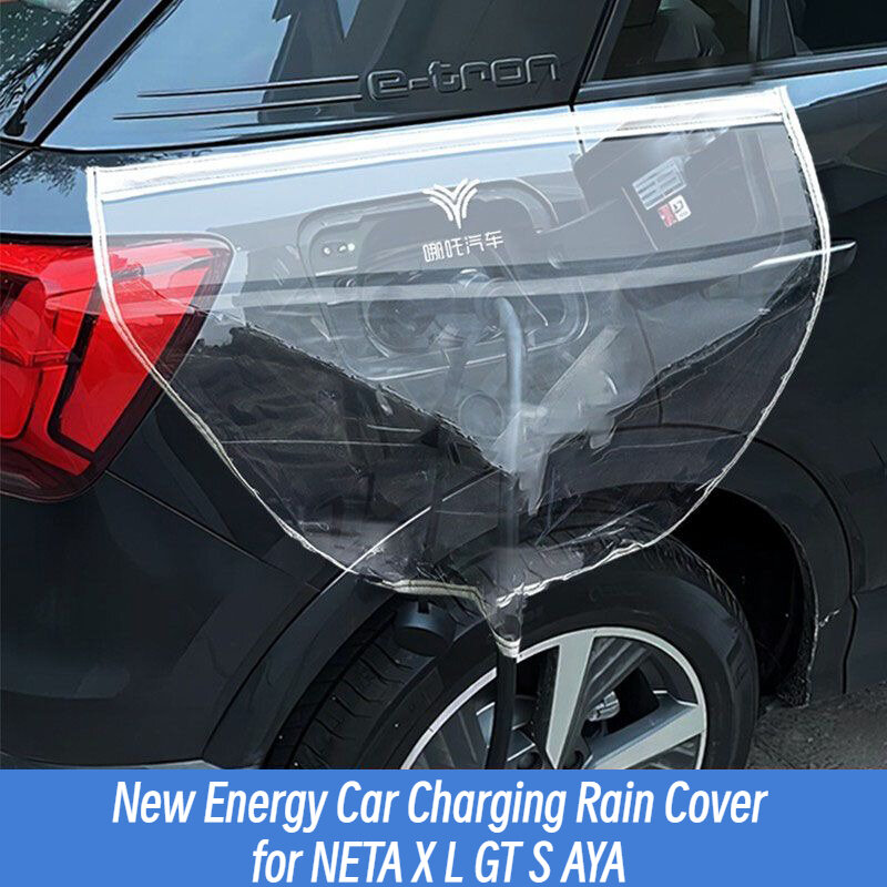 NETA Series New Energy Car Charging Rain Cover dla NETA X L GT S AYA Electric Car Charging Gun Waterproof Auto Rain Snow Cover