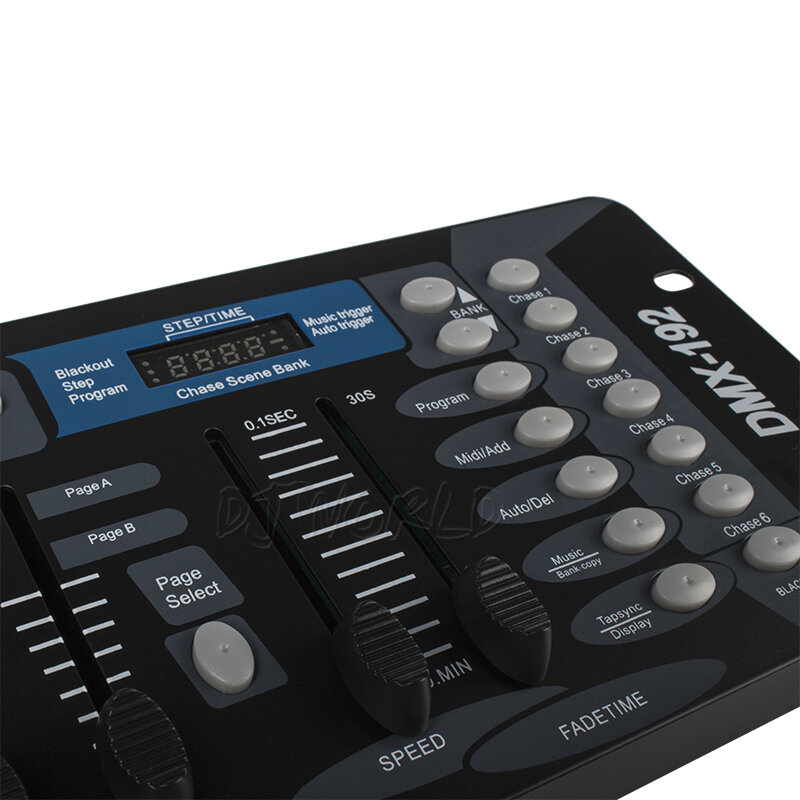 DJWORLD 192 DMX Controller for Moving Head Light 192 Channels Dj Controller DMX512 Controller for DJ Equipment Dsico Perfomances