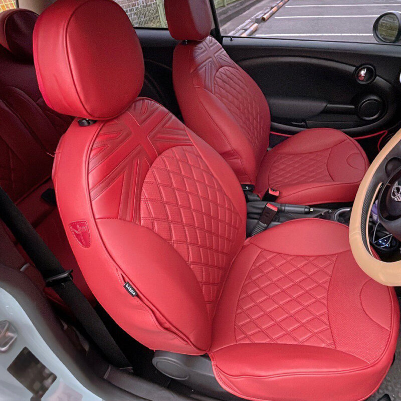 غطاء مقعد السيارة حامي وسادة وسادة ل ميني كوبر R50 R53 هاتشباك R52 للتحويل 2001 2002 2003 2004 2005 2006 2007 2008